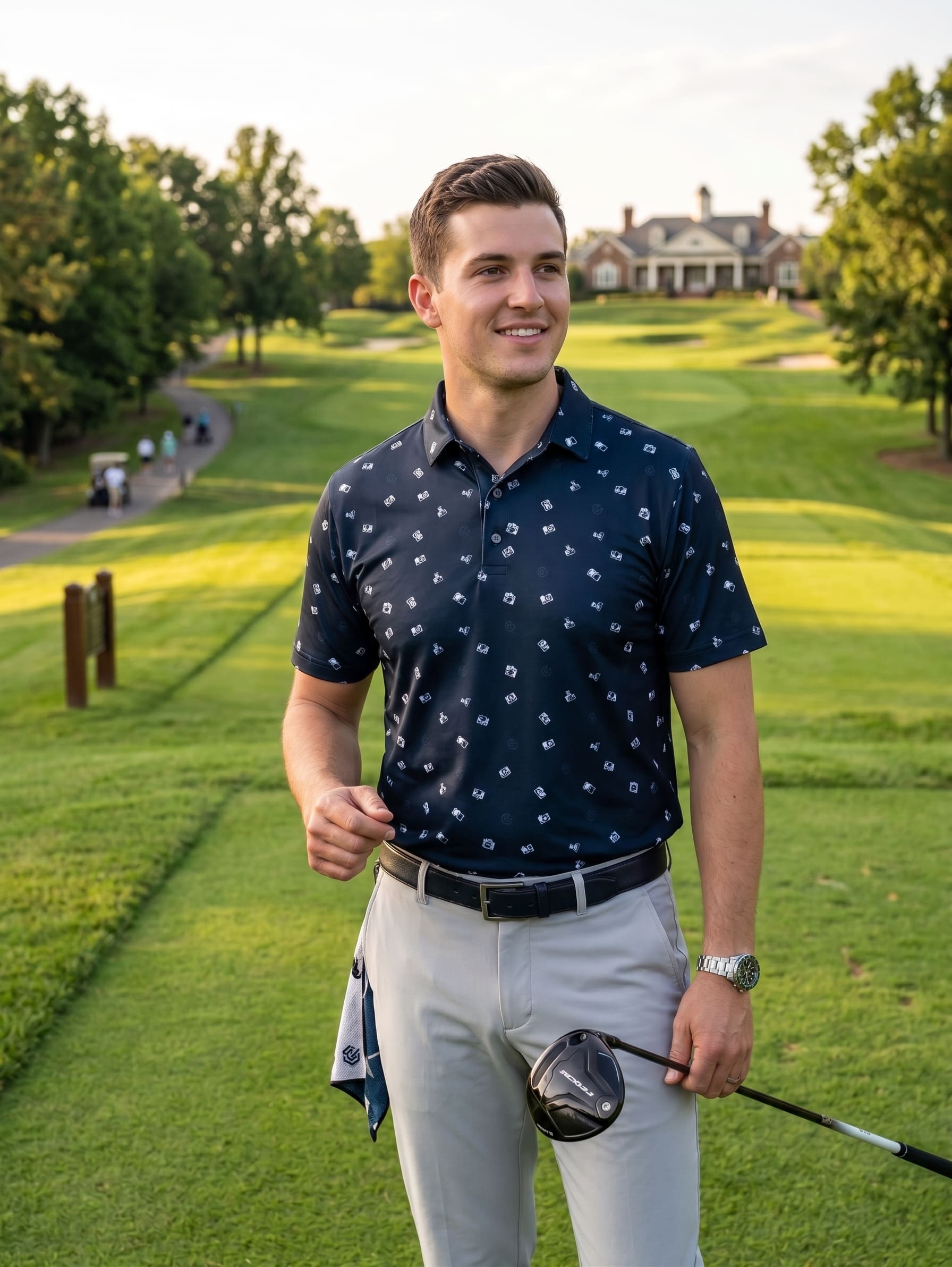 Good Game Golf Shirt Camera Collection
