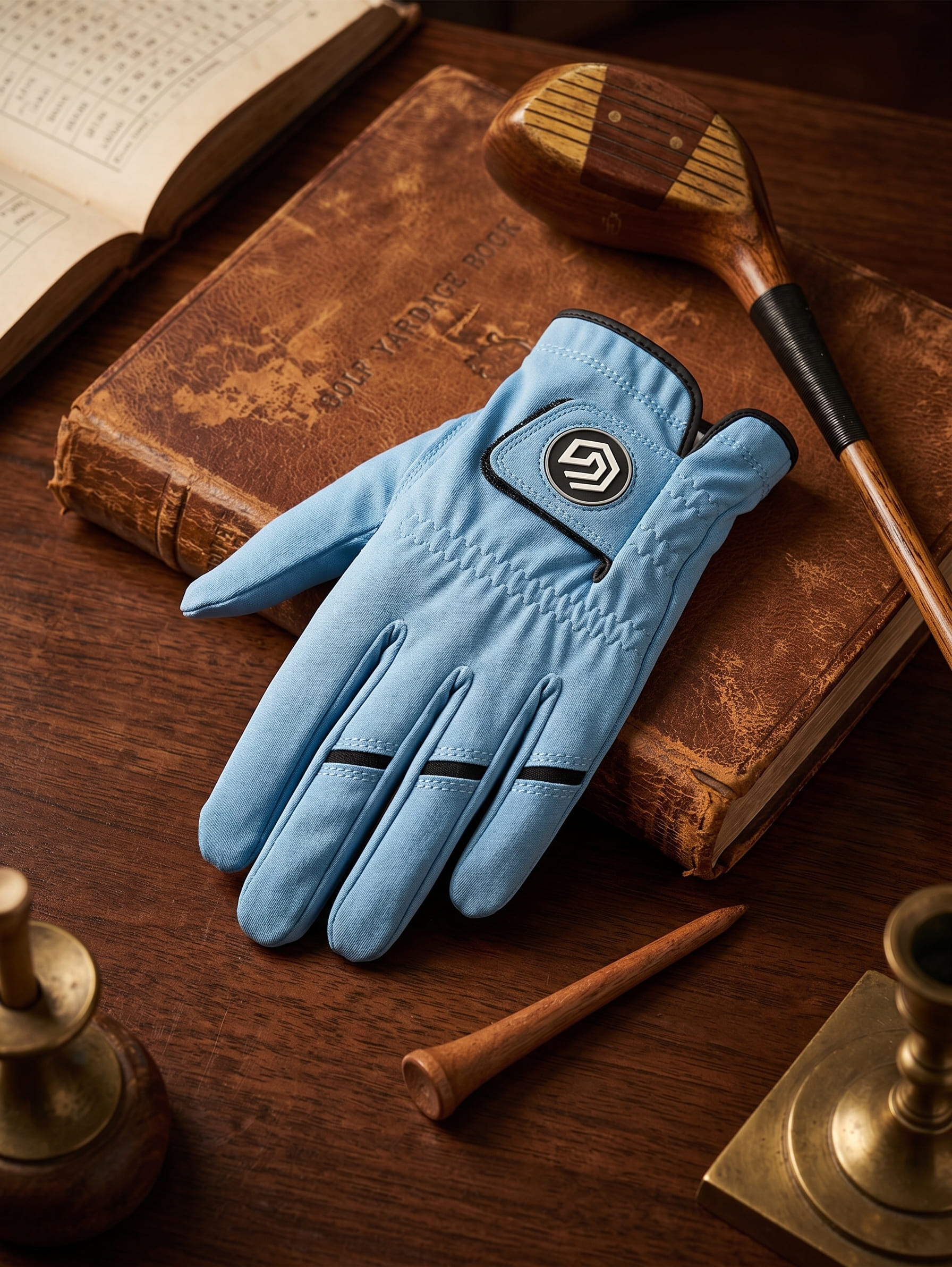 Good Game Golf Rain Glove Blue